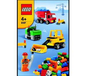 LEGO Road Bouw Set 6187 Instructions