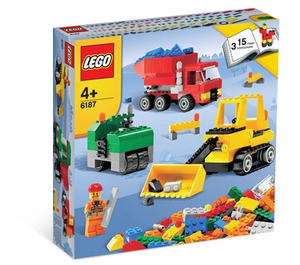 LEGO Road Konstruktion Set 6187 Packaging