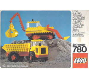 LEGO Road Konstruktion Set 780