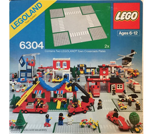 LEGO Road Plates, Cross 6304