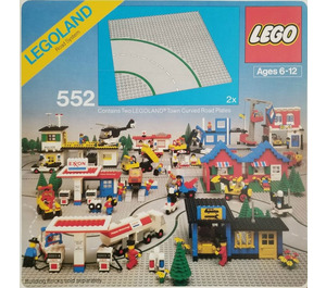 LEGO Road Plates, Curved Set 552
