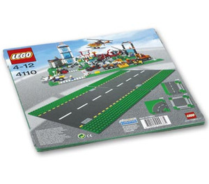 LEGO Road Plates, Straight 4110