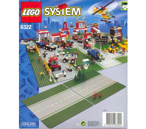 LEGO Road Plates, Rechtdoor 6322