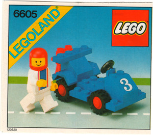 LEGO Road Racer 6605 Instrukce