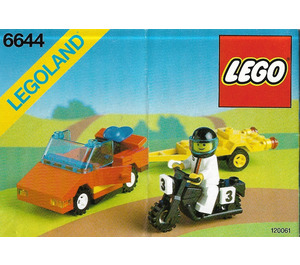LEGO Road Rebel Set 6644 Instructions