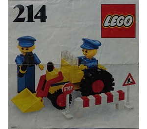 LEGO Road repair crew Set 214-1 Instructions
