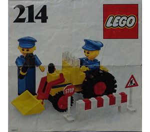 LEGO Road repair crew 214-1 Anweisungen