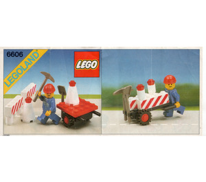 LEGO Road Repair Set 6606 Instructions