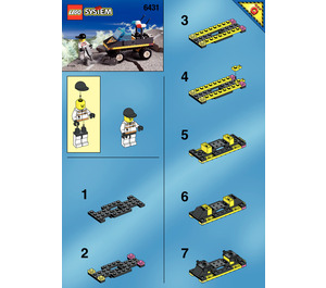 LEGO Road Rescue 6431 Instrucciones