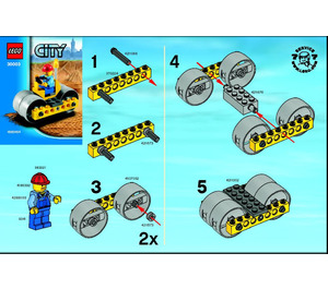 LEGO Road Roller Set 30003 Instructions