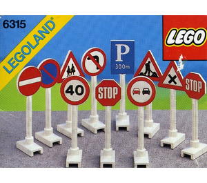 LEGO Road Signs 6315