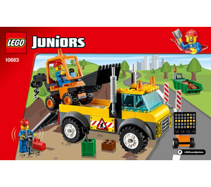 LEGO Road Work Truck Set 10683 Instructions