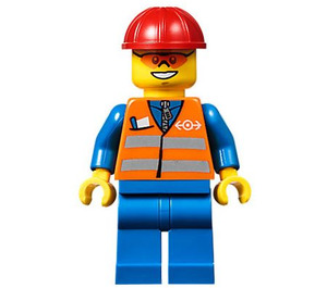 LEGO Road Worker Figurine