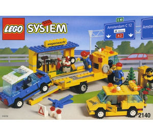 LEGO Roadside Recovery Van and Tow Truck Set 2140