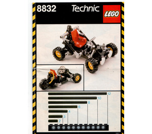 LEGO Roadster Set 8832 Instructions