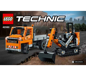 LEGO Roadwork Crew Set 42060 Instructions