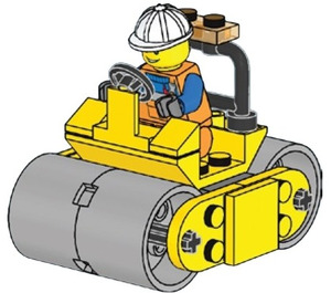 LEGO Robbie Rolla's Steamroller 952210