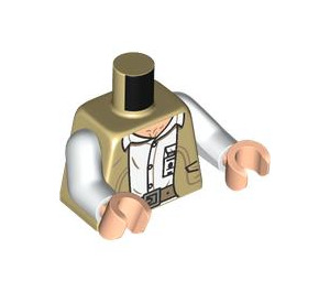 LEGO Robert Muldoon Minifig Torso (973 / 76382)