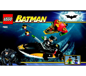 LEGO Robin's Scuba Jet: Attack of The Penguin Set 7885 Instructions