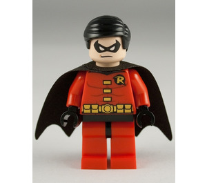 LEGO Robin mit Schwarz Umhang Minifigur