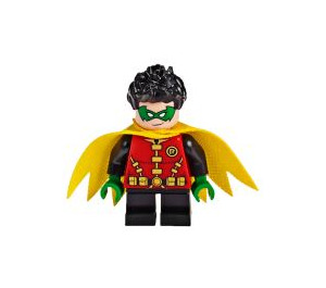 LEGO Robin jossa Musta Lyhyet jalat ja Spiky Hiukset Minihahmo