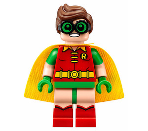 LEGO Robin avec Vert Lunettes et Sourire / Froncer les sourcils Minifigurine