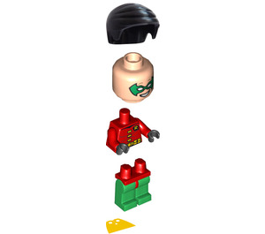 LEGO Robin met Green Poten en Masker met Kort Cape minifiguur