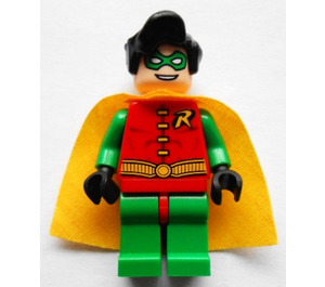 LEGO Robin with Green Legs and Mask with Wavy Hair Minifigure