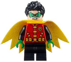 LEGO Robin med Medium Ben og Kappe Minifigur