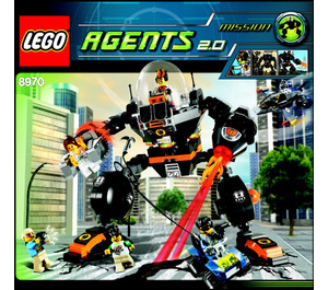 LEGO Robo Attack 8970 Instruktioner