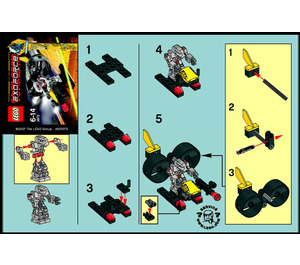LEGO Robo Chopper Set 3872 Instructions