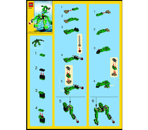 LEGO Robo Pod (En boîte) 4346-1 Instructions