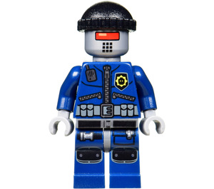 LEGO Robo SWAT mit Gestrickt Deckel Minifigur