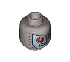 LEGO Robo SWAT mit Nightvision Goggles Minifigure Kopf (Einbau-Vollbolzen) (3626 / 16128)
