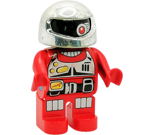 LEGO Roboter Action Wheeler - rot Duplo Abbildung