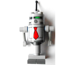 LEGO Roboter Customer mit Stickers Minifigur