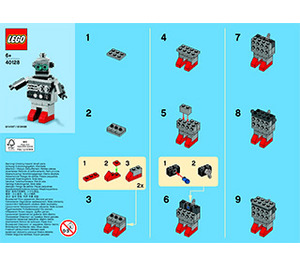 LEGO Robot (Uniqlo Version) 40128-2 Anleitungen