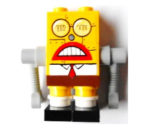 LEGO Robot SpongeBob SquarePants met Sticker Minifiguur