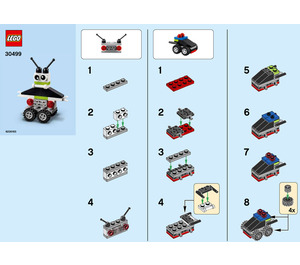 LEGO Robot/Véhicule Free Builds - Make It Yours 30499 Instructions