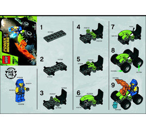LEGO Felsen Hacker 8907 Instructions