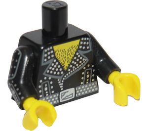 LEGO Rock Star Minifig Torso (973 / 88585)