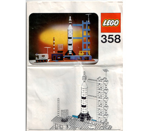 LEGO Rakete Base 358 Instructions