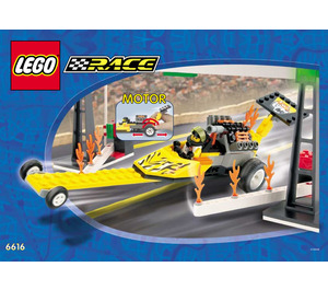 LEGO Rocket Dragster 6616 Instructions