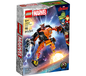 LEGO Fusée Mech Armor 76243 Packaging