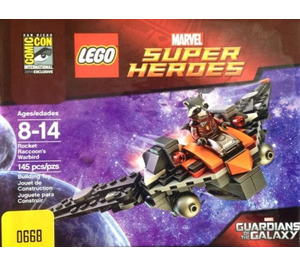 LEGO Rocket Raccoon's Warbird Set COMCON034 Packaging