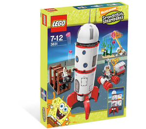 LEGO Fusée Ride 3831 Packaging