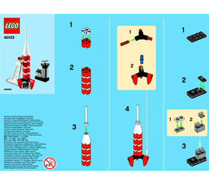 LEGO Rocket Set 40103 Instructions