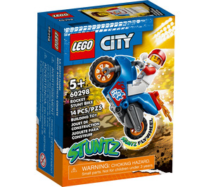 LEGO Fusée Stunt Bike 60298 Packaging