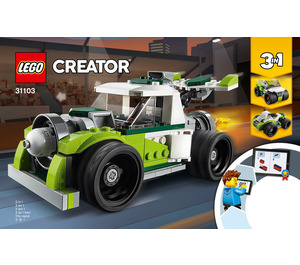 LEGO Fusée Truck 31103 Instructions