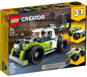 LEGO Rakete Truck 31103 Packaging